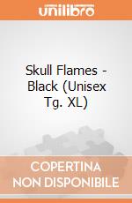 Skull Flames - Black (Unisex Tg. XL) gioco di Bioworld