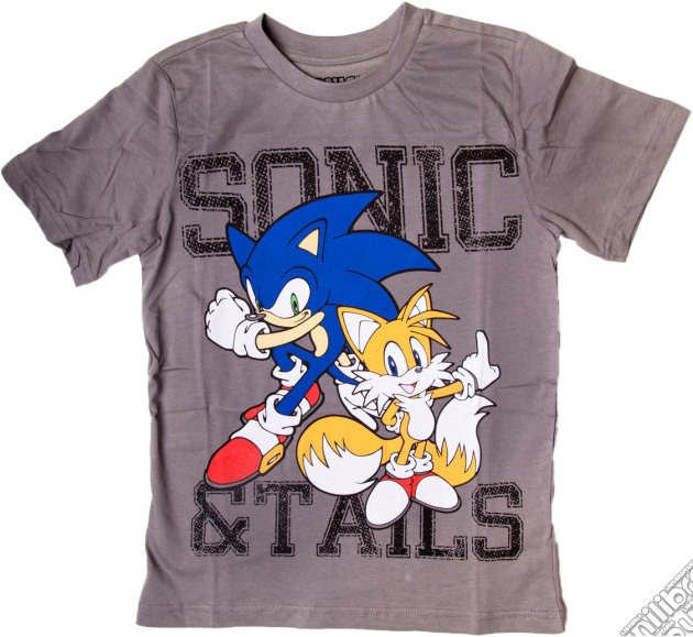 Sonic - Grey Sonic & Tails (T-Shirt Bambino 152/158) gioco di Bioworld