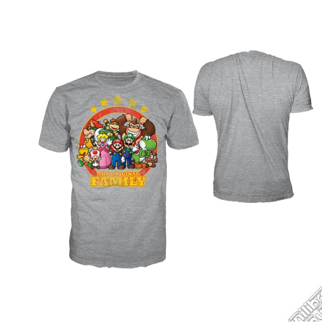 Nintendo - Grey The Original Family (Unisex Tg. XS) gioco di Bioworld