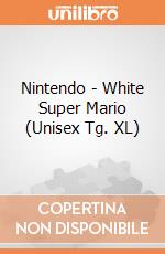 Nintendo - White Super Mario (Unisex Tg. XL) gioco di Bioworld