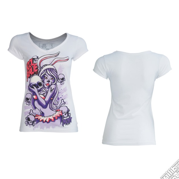 2 Kool 2 Be True - White. 29 Bunny Womens Shirt - L gioco di Bioworld