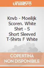 Knvb - Moeilijk Scoren. White Shirt - S Short Sleeved T-Shirts F White gioco