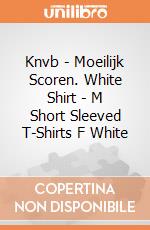 Knvb - Moeilijk Scoren. White Shirt - M Short Sleeved T-Shirts F White gioco