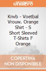 Knvb - Voetbal Vrouw. Orange Shirt - S Short Sleeved T-Shirts F Orange gioco