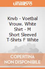 Knvb - Voetbal Vrouw. White Shirt - M Short Sleeved T-Shirts F White gioco