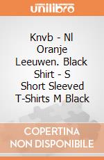 Knvb - Nl Oranje Leeuwen. Black Shirt - S Short Sleeved T-Shirts M Black gioco