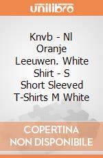 Knvb - Nl Oranje Leeuwen. White Shirt - S Short Sleeved T-Shirts M White gioco