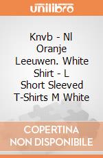 Knvb - Nl Oranje Leeuwen. White Shirt - L Short Sleeved T-Shirts M White gioco