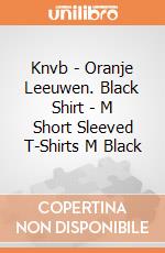 Knvb - Oranje Leeuwen. Black Shirt - M Short Sleeved T-Shirts M Black gioco