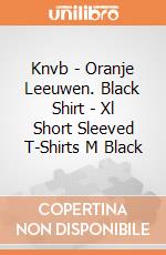 Knvb - Oranje Leeuwen. Black Shirt - Xl Short Sleeved T-Shirts M Black gioco