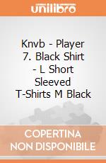 Knvb - Player 7. Black Shirt - L Short Sleeved T-Shirts M Black gioco