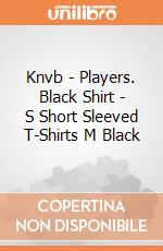 Knvb - Players. Black Shirt - S Short Sleeved T-Shirts M Black gioco