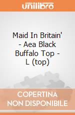 Maid In Britain' - Aea Black Buffalo Top - L (top) gioco di Bioworld