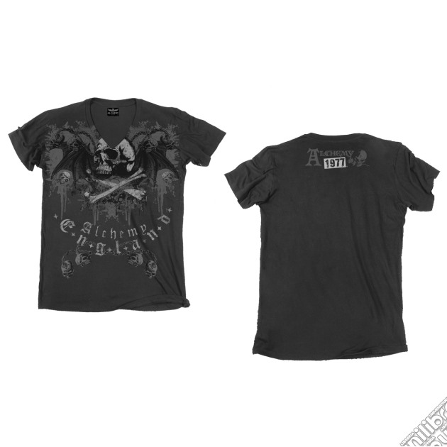 Bloody Death Baron' - Aea Black V-neck - M gioco di Bioworld