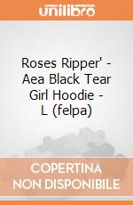 Roses Ripper' - Aea Black Tear Girl Hoodie - L (felpa) gioco di Bioworld