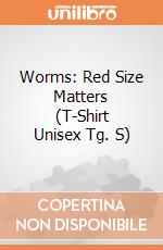 Worms: Red Size Matters (T-Shirt Unisex Tg. S) gioco di Bioworld