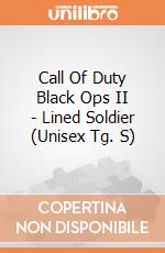 Call Of Duty Black Ops II - Lined Soldier (Unisex Tg. S) gioco di Bioworld