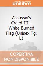 Assassin's Creed III - White Burned Flag (Unisex Tg. L) gioco di Bioworld