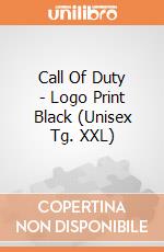 Call Of Duty - Logo Print Black (Unisex Tg. XXL) gioco di Bioworld