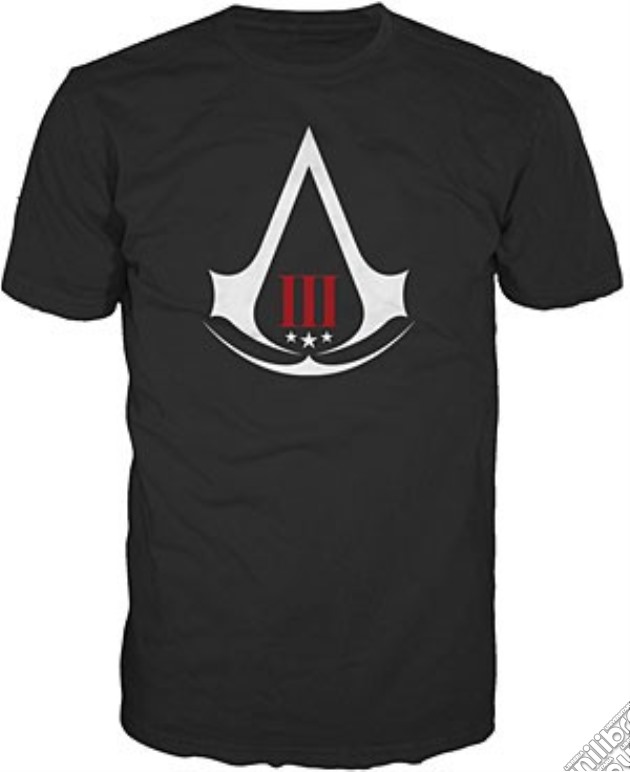 Assassin's Creed III - Crest Logo Black (Unisex Tg. XXL) gioco di Bioworld