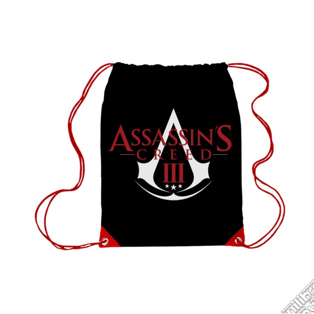 Assassin's Creed Iii - Gymbag With Logo (borsa Ginnastica) gioco di Bioworld