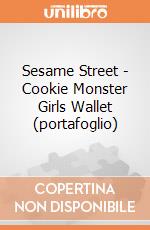 Sesame Street - Cookie Monster Girls Wallet (portafoglio) gioco di Bioworld