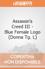 Assassin's Creed III - Blue Female Logo (Donna Tg. L) gioco