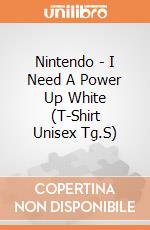 Nintendo - I Need A Power Up White (T-Shirt Unisex Tg.S) gioco