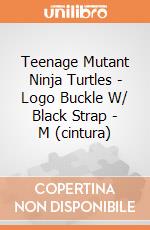 Teenage Mutant Ninja Turtles - Logo Buckle W/ Black Strap - M (cintura) gioco di Bioworld
