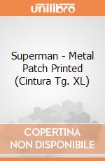 Superman - Metal Patch Printed (Cintura Tg. XL) gioco di Bioworld