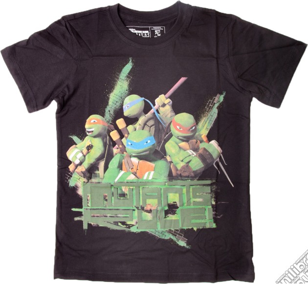 New Teenage Mutant Ninja Turtles - Black Mutants Rule (T-Shirt Bambino 128/134) gioco di Bioworld
