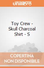 Toy Crew - Skull Charcoal Shirt - S gioco di Bioworld
