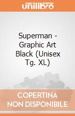 Superman - Graphic Art Black (Unisex Tg. XL) gioco di Bioworld