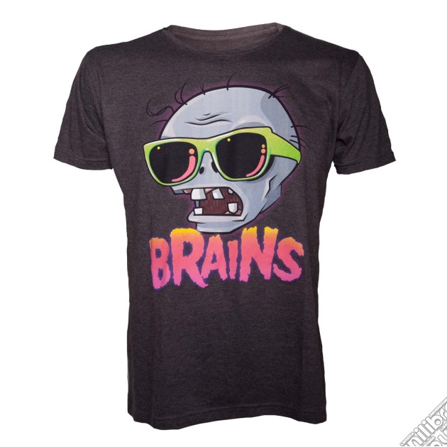 Plants Vs Zombies - Brains (T-Shirt Uomo M) gioco di Bioworld