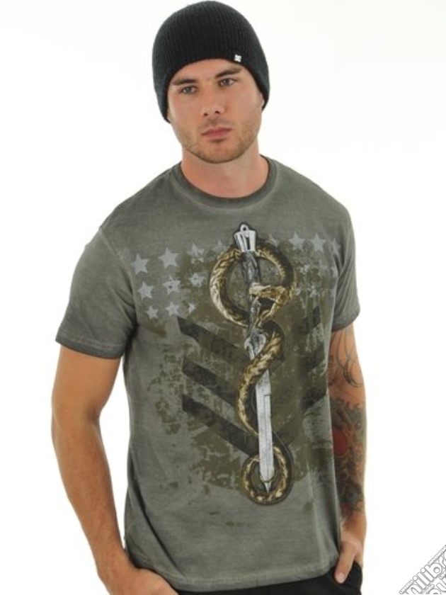 Alchemy - Venom Ranger. Army Green T-shirt - S gioco di Bioworld