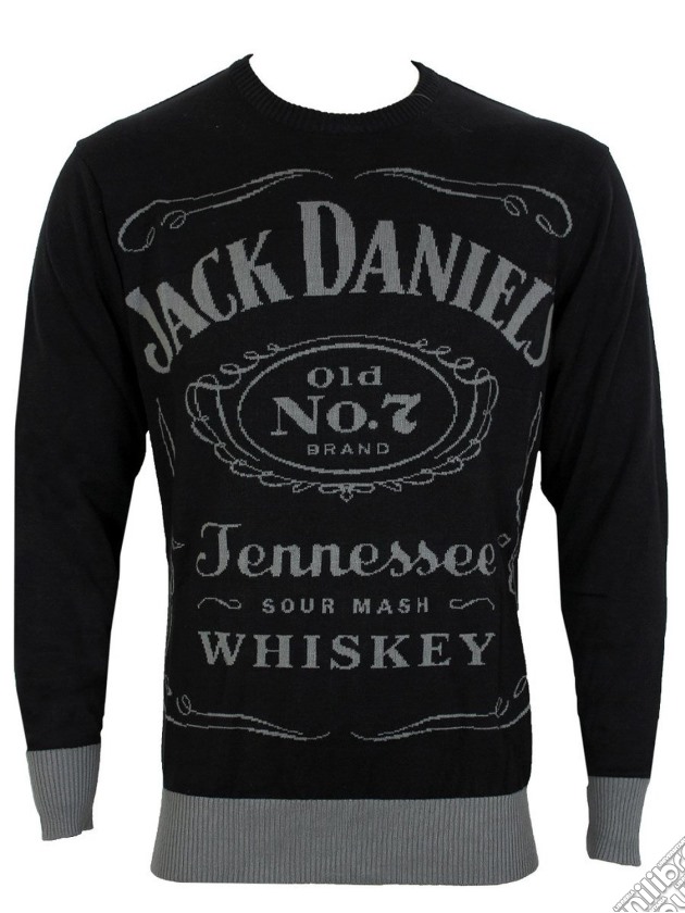 Jack Daniel's - Black Knitted (Felpa Tg. L) gioco di Bioworld