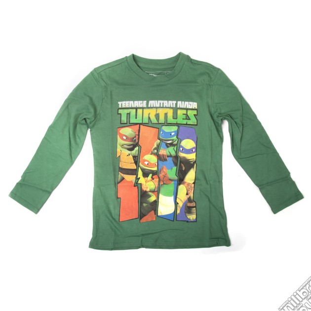 Teenage Mutant Ninja Turtles - Green (Manica Lunga Bambino 104/110) gioco di Bioworld
