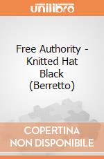 Free Authority - Knitted Hat Black (Berretto) gioco di Bioworld