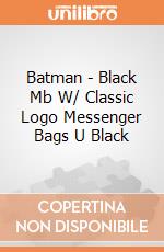 Batman - Black Mb W/ Classic Logo Messenger Bags U Black gioco