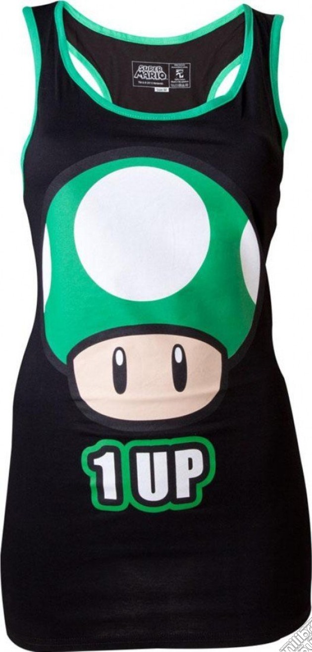 Nintendo - 1-up Black (Top Donna Tg. XL) gioco di Bioworld