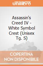 Assassin's Creed IV - White Symbol Crest (Unisex Tg. S) gioco di Bioworld