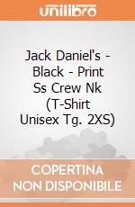 Jack Daniel's - Black - Print Ss Crew Nk (T-Shirt Unisex Tg. 2XS) gioco