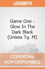 Game One - Glow In The Dark Black (Unisex Tg. M) gioco di Bioworld
