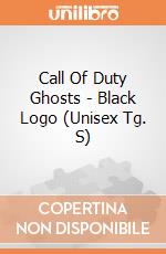 Call Of Duty Ghosts - Black Logo (Unisex Tg. S) gioco di Bioworld