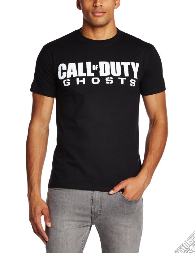 Call Of Duty Ghosts - Black Logo (Unisex Tg. M) gioco di Bioworld