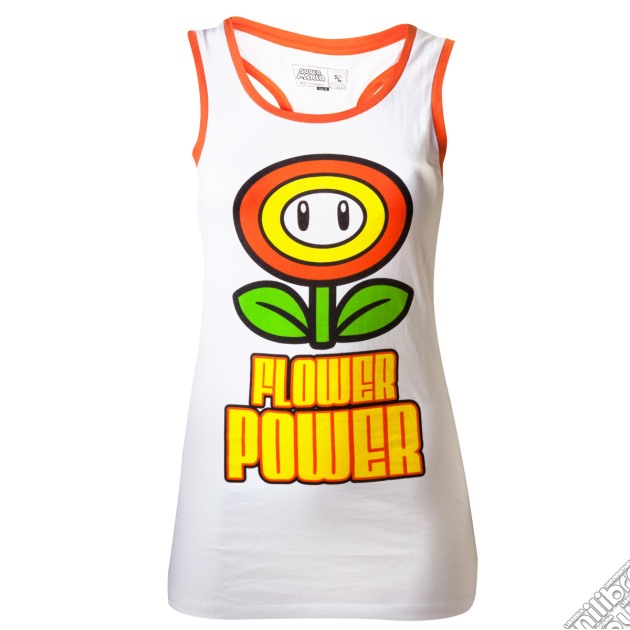 Nintendo - White Flower Power (Top Donna Tg. XL) gioco di Bioworld