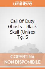 Call Of Duty Ghosts - Black Skull (Unisex Tg. S gioco di Bioworld