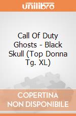 Call Of Duty Ghosts - Black Skull (Top Donna Tg. XL) gioco di Bioworld