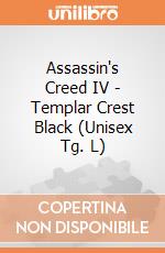 Assassin's Creed IV - Templar Crest Black (Unisex Tg. L) gioco di Bioworld