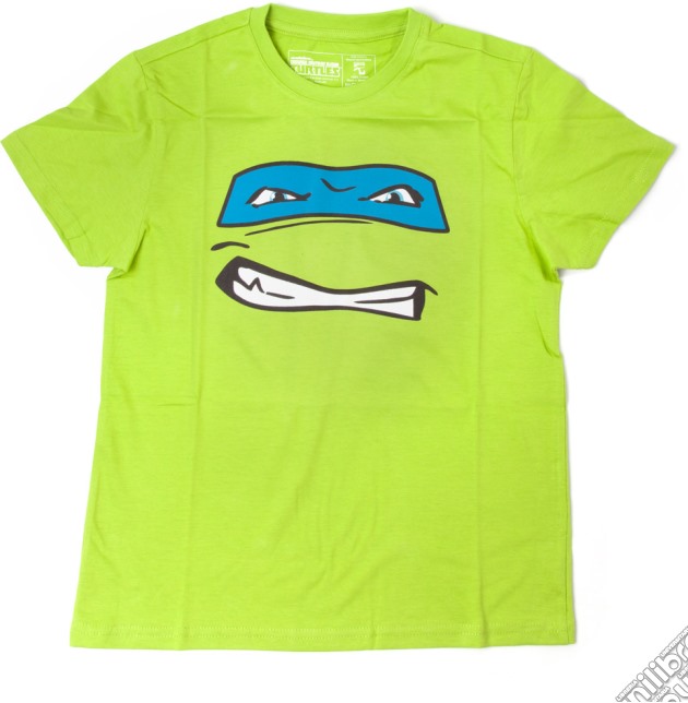 Teenage Mutant Ninja Turtles - Green Face Leonardo (T-Shirt Bambino 140/146) gioco di Bioworld